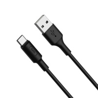 Кабель Hoco X25 USB to Type-C 1m black