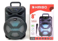 Kimiso новый QS-1805 8-дюймовый портативный динамик высокой мощности с проводным микрофоном уличный динамик