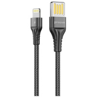 Кабель Proove Double Way Weft USB to Lightning 2.4A 1m Black (CCDW20001101) (Код товару:37754)
