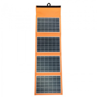 Солнечная панель трансформер GDTimes GD-ZD0620 20Вт зарядка от солнца Solar Panel на 2 USB