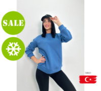 Жіночий теплий батник «Wear» Турція оптом |Батал | Розпродаж моделі