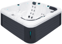 СПА-басейн Passion Spas Refresh (204х204х85 см), Сріблясто-білий