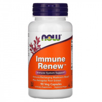 Витамины Для Иммунитета, Immune Renew, Now Foods, 90 вегетарианских капсул