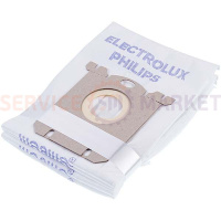 Набір мішків (4 шт) ELMB01K S-BAG WORWO для пилососа Electrolux/Philips
