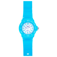 Дитячий годинник Better 007 Light Blue-White блакитний з силіконовим ремінцем (артикул 1184-0061)