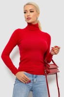 Гольф жіночий однотонний, колір бордовий, 204R921