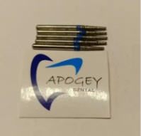 Стоматологические алмазные боры TC-26 ApogeyDental 5 шт/уп в мягкой упаковке (синяя серия)