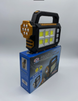 Ручний ліхтар Hs-8029-7-B на сонячній батареї потужний LED ліхтарик 3 режимами освітлення