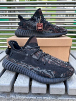 Кросівки Adidas Yeesy Boost 350 Black / Camo