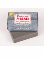 Крымское натуральное мыло на оливковом масле Сакская грязь 50 г