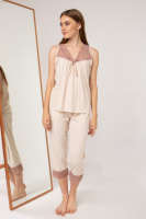 Жіноча піжама з капрі S, M, L