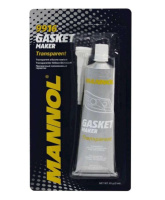 Герметик 85г (силіконовий, вулканізований) (9916 Gasket Maker Transparent) MANNOL