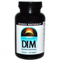 DIM (дииндолилметан) 100мг, Source Naturals, 120 таблеток