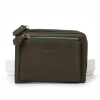 PODIUM Кошелек Classic Женский кожа DR. BOND WN-23-20 green Распродажа