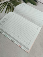 Щоденник під обкладинку для вишивання. Не датований. Лінія