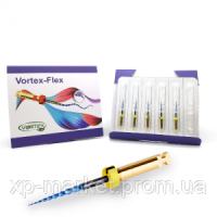 Vortex FLEX, нікель-титанові профайли для викривлених каналів, 6 шт 20/10 (17 мм)