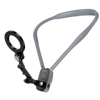 Кріплення на шию HOCO K31 Campo magnetic neck-hanging holder Black Gray (6942007664646)