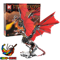 Конструктор Вогняний Дракон Fire Dragon, 1019 деталей 7071