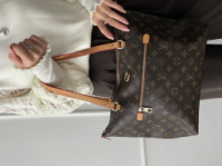 Жіночій шопер Louis Vuitton  коричневий