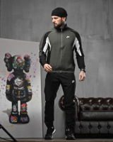 Мужской спортивный костюм N black/oliva 4 ДЛ6267