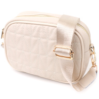 Женская сумка на каждый день из натуральной кожи Vintage 22904 Белый