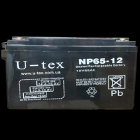 U-tex 12В / 65 Ah Аккумулятор