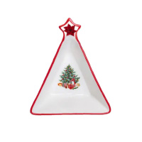 Салатница в форме елки 14.5×12 см новогодняя HP-SD-3