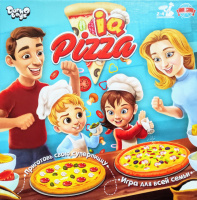 Настільна гра для всієї родини IQ Pizza 5+ (для 2-4 гравців) (Danko Toys)