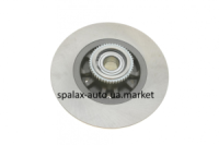 Диск гальмівний Renault Trafic III, Vivaro B 14- задній (280x12) (з підшип) (+ABS)MEYLE