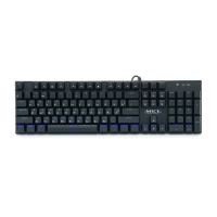 Клавиатура iMICE GK600 USB, длина кабеля 100см, (Eng/Укр/Рус), Black, 104к