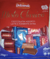 Цукерки шоколадні 170 грам, Італія