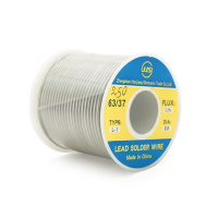 Припой Jufeng ПОС-63 (Sn63/Pb37),  диам.-2мм, 250гр.катушка