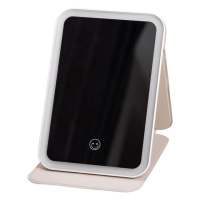 Зеркало с лед подсветкой настольное складное 19.5х13.5 см косметическое для макияжа HP-10-8AV