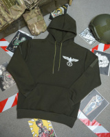 Худі CELEO на флісі орел олива ВТ3896