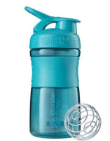 Шейкер спортивний (пляшка) BlenderBottle SportMixer Flip 20oz/590ml Teal