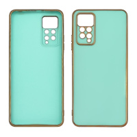 Чехол Glossy Color для Xiaomi Redmi Note 11 Pro (EUR 164.2 x 76.1x 8.1 mm) цвет  4 бирюзовый