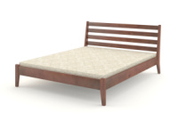 Двуспальная кровать Mebigrand Челси Орех лесной 160х200 см (DMBG-2003)