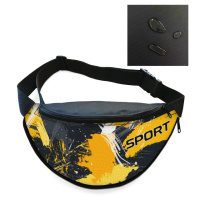 Сумка-бананка чоловіча/жіноча Sport 32×16 см з розширювачем поясна сумка або сумка через плече (02895)