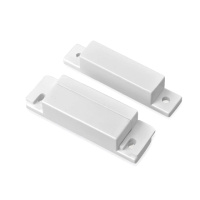 Датчик магнитоконтактный MC-31, 64*12.8*12.8 мм, пластик, белый, под саморез, шурупы, 10 штук в упаковке, цена за упаковку