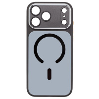 Чохол ArmorStandart Unit-C MagCase SE для Apple iPhone 17 Pro Max Black Orange (ARM86322) (Код товару:43736)