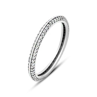 Серебряное кольцо CatalogSilver с фианитами, вес изделия 1,4 гр (2160298) 18 размер