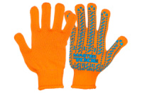 Перчатка Mastertool 60/40% x 90г x 10« оранжевая (83-0317) (10 шт.)