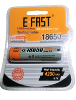Аккумулятор 18650 4200mah E-Fast