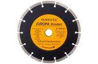 Диск алмазный Рамболд 200 x 25.4 мм сегмент (200 S)