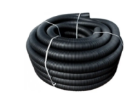 Труба дренажна d 200мм, в бухтах,  перфорована (бухта 25м)