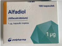 Альфадіол Альфадиол альфакальцидол 1 мкг 100 капсул