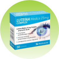 Лютеїн Luteina Complex Medica 25 mg  30 капсул