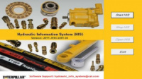 Установка информационной системы для подбора шлангов и муфт Caterpillar Hose, Coupling Information System (HCIS)