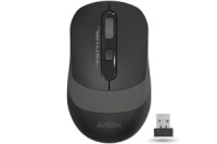 Мышь компьютерная безпроводная A4Tech Fstyler FG10 Black/Grey серая