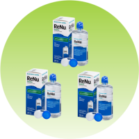 Розчин для лінз раствор для линз ReNu MultiPlus 1080 мл Bausch & Lomb